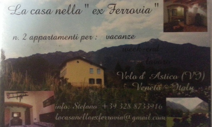 Velo d'Astico Casa | La casa de la ferroviaria vieja 2 (de la Gran Guerra)