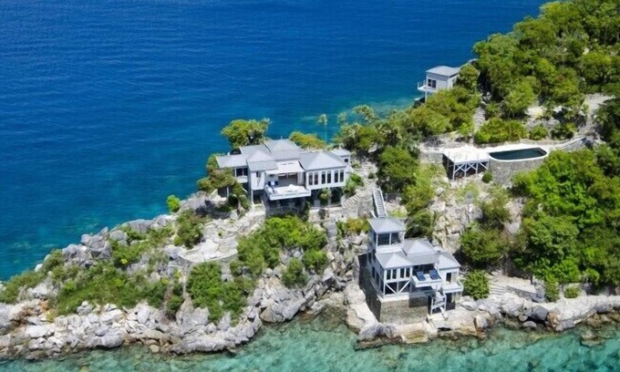 West End Villa | FIRMA VILLA DE BVI - con muelle y helipuerto privado