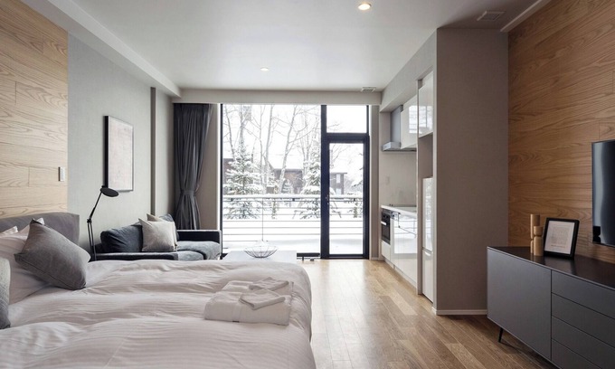 Niseko Hotel | the kamui niseko Studio Room with Balcony 45 Non Smoking / Abutagun Hokkaidō