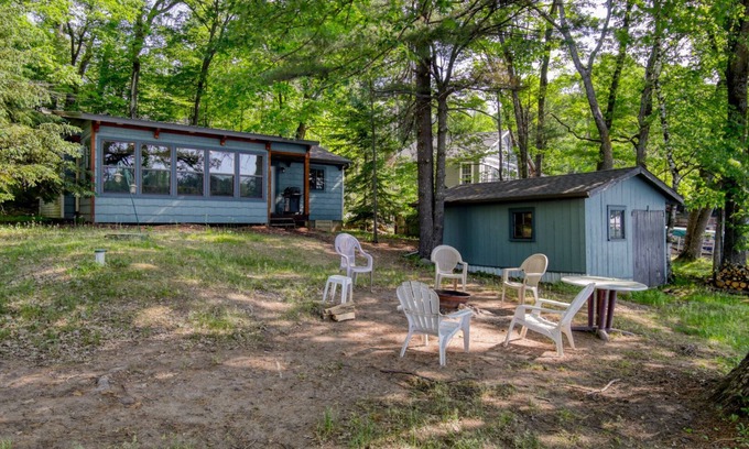 New Auburn Cabina | El aterrizaje en Lower Long Lake