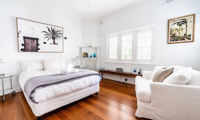 Manly Apartamento | The Little Palm Prime Locale between Beach and Wharf