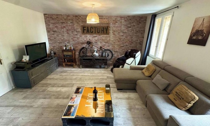 Lormont Casa | The Loft Factory 4 Bedrooms Garonne View + Garden