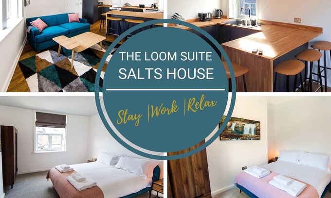 Shipley Apartamento | The Loom Suite at Salts House