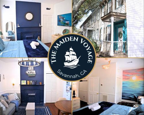 Savannah Victorian District Apartamento | The Maiden Voyage - Themed Getaway, Steps to Forsyth, King Bed, Grill, Games, Picnic Basket