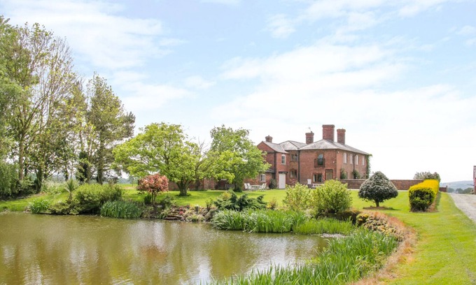 Loppington Cabaña | La casa señorial en Kenwick Lodge, COCKSHUTT