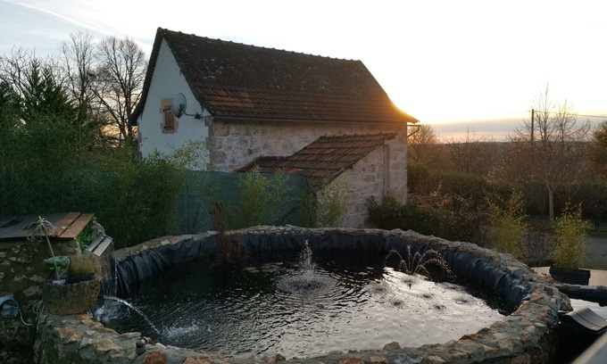 Causse-et-Diege Casa | La casa de campo Mas-de-Cascabel **** 4 personas en Occitania con piscina climatizada