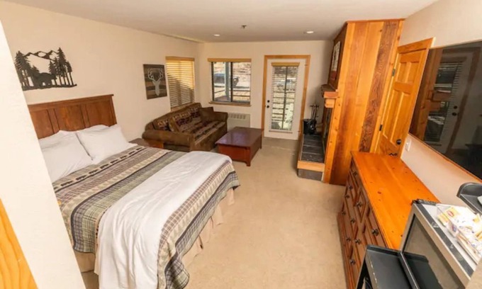 Kirkwood Apartamento | The Meadows-Cozy Hotel Room W/Deck