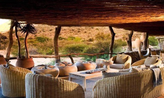 Ga-Segonyana Cabina | The Motse - Tswalu Kalahari Luxury Private Game Reserve