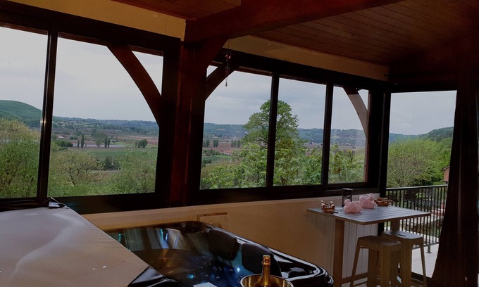 Bezenac Cabaña | Casa NiD'Amour con SPA privado