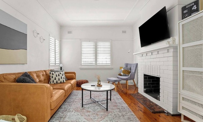 Mosman Apartamento | The Oak Chic Art Deco Retreat near Balmoral Beach