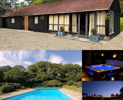 Barford St Martin Casa | The Old Stables - Self Contained Cottage - Hot Tub and Pool