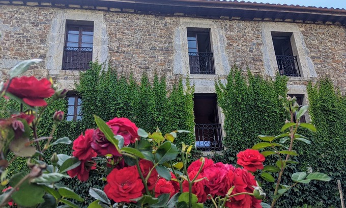 Basieda Otro | The Olmares Manor House en un pueblo de montaña en los Picos de Europa