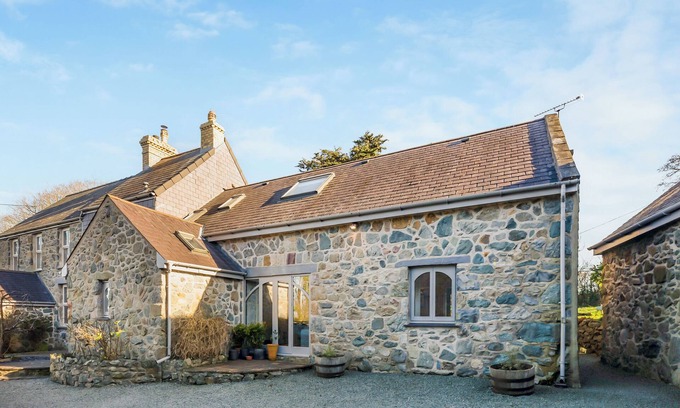 Llangaffo Cabaña | The Owl Barn - UK48736