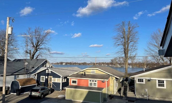 Russells Point Casa | The Peak of Indian Lake, Pickle Ball Court and Boat Dock!