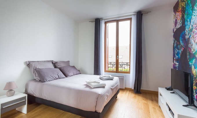 Vitry-sur-Seine Apartamento | THE PEARL - COZY 1 BR APT 15 MIN AWAY FROM PARIS