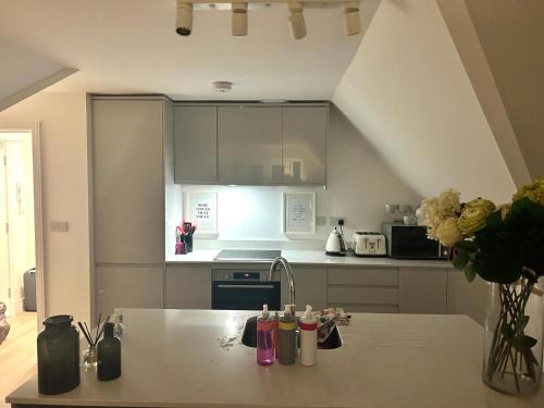 Ewell Casa | The Penthouse Double Bedroom for Rent Use of kitchen