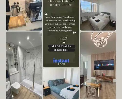 Theatreland Birmingham Apartamento | The Penthouse Of Opulence