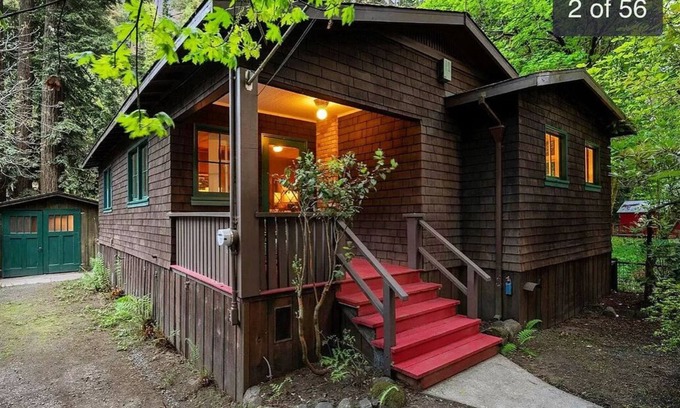 Villa Grande Cabina | The Perfect Cabin In The Woods At The Russian River - Dog Friendly