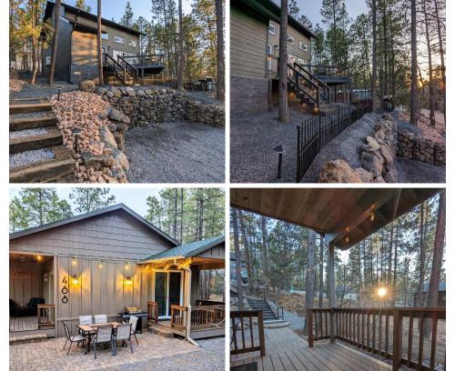 Pinetop Casa | The Perfect Pair, Cozy Cottage Lakeside & Hillside Hangout for Large Groups