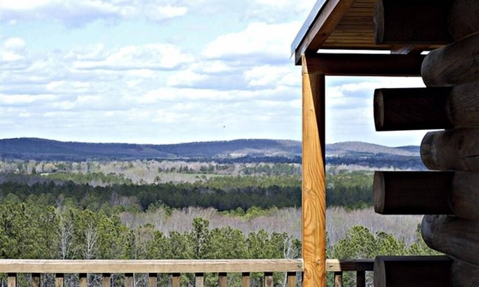 Woodland Casa | La cabina de pino - Cabaña de madera maciza de madera con vistas impresionantes!