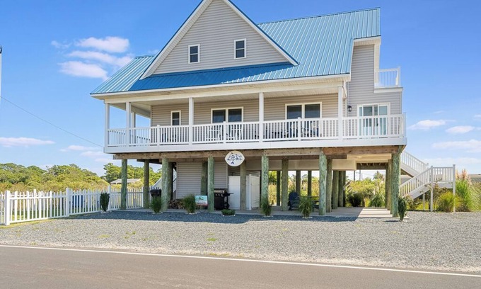 Chincoteague Casa | The Porpoise of Life - Spectacular Brand New Waterfront!