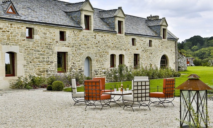Crach Casa | El Pré Verdine, casa de lujo de 5 estrellas, votada como la cabaña más bonita de Francia, cerca del golfo