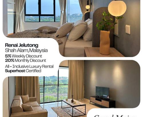 Bukit Jelutong Apartamento | The Renai Escape