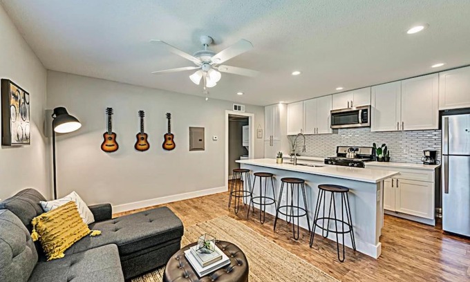 Old East Dallas Apartamento | The Rhythm Room Near Downtown Dallas!