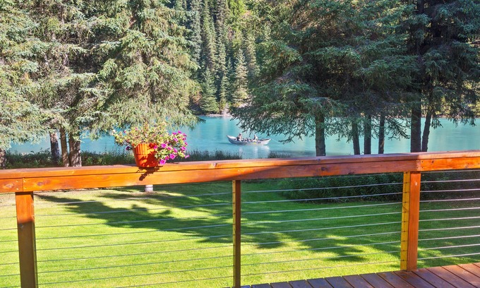 Cooper Landing Casa | The River House - Privado 1. 6 acres en la parte superior del río Kenai Home - Cooper Landing