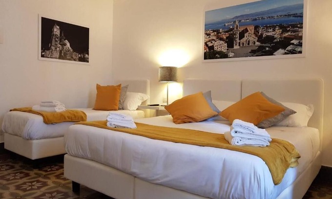 Messina Casa | Las habitaciones de Piazza Cairoli, Habitación Triple de lujo