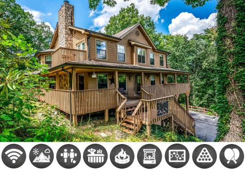 Gatlinburg Casa | The Rose cabin