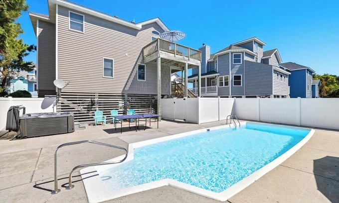 Ocean Sands Casa | The Salty Seahorses | 1,390 ft to the beach | Private Pool, Hot Tub, and Dog Friendly