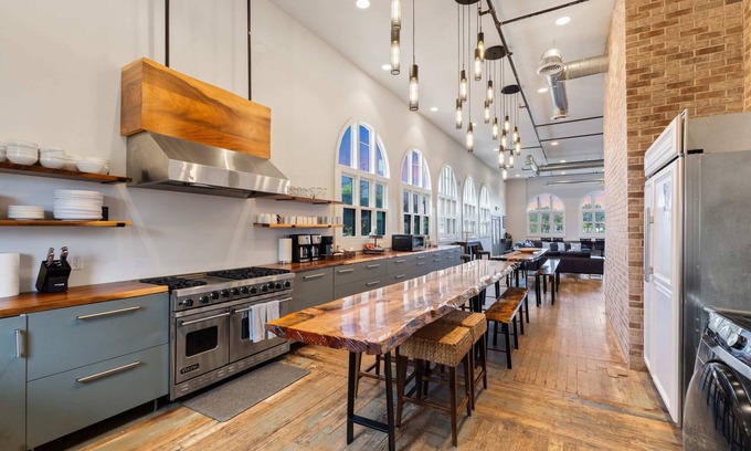 Stockton Casa | The Sanctuary: Historic 1909 Church + private deck