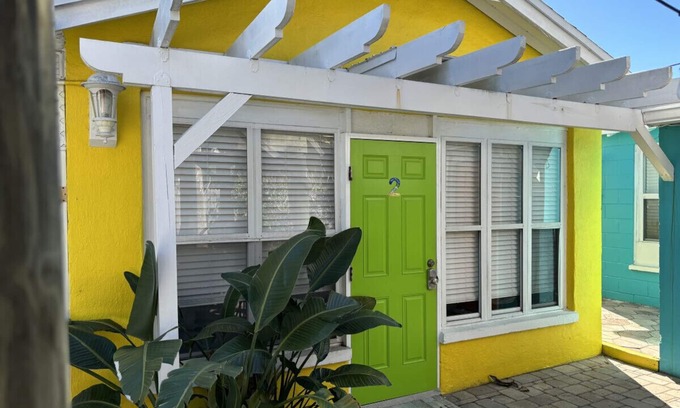 Indian Rocks Beach Cabaña | The Seaside Cottages are located just across the street from Indian Rocks Beach!