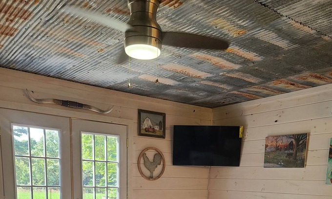 Mountain View Cabaña | The Shed- A Farmhouse cottage close to all town has to offer