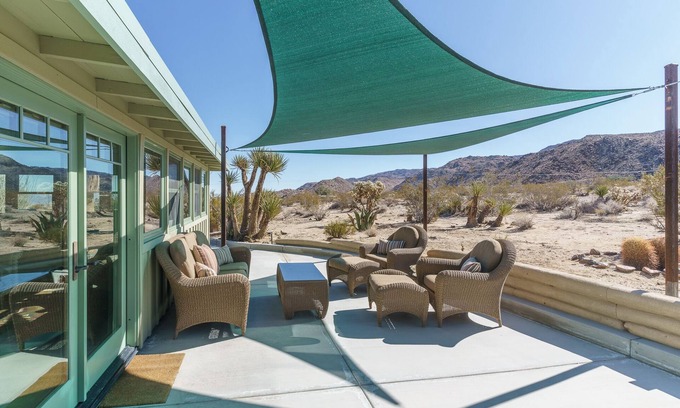 Indian Cove Casa | The Skelton House with views of Indian Cove, JTNP