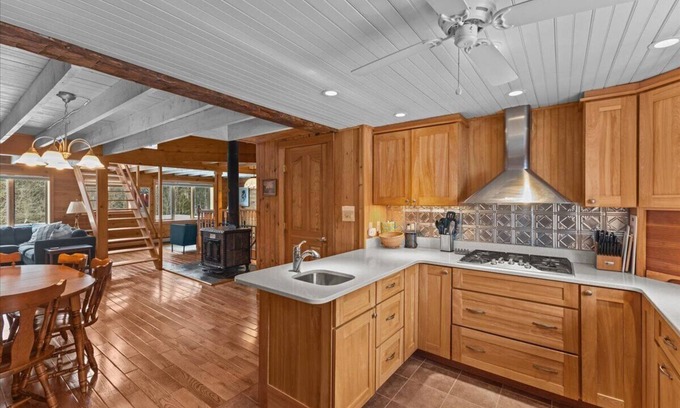 Eastern Vermont Casa | The Ski Barn-Restored Historic Home Near Stowe/Jay