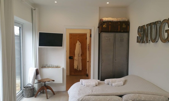 Riccall Apartamento | 'The Snug', cerca de York: un impresionante y moderno estudio en Old Station Master's House.