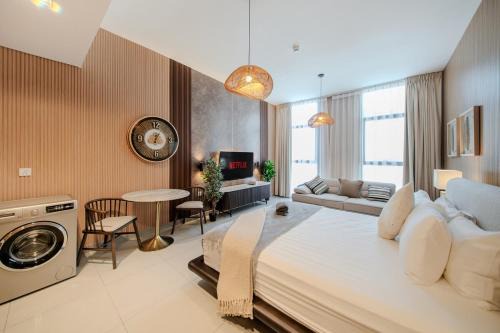 Sharjah Apartamento | The Snug Studio By BlueCloud Holidays