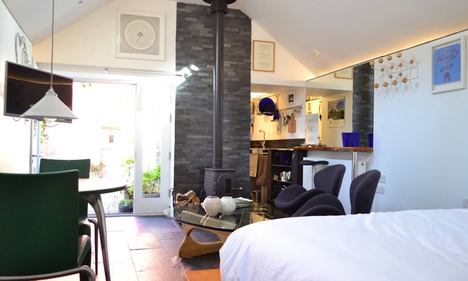 Solva Cabaña | El estudio estable en Haroldston House en Solva