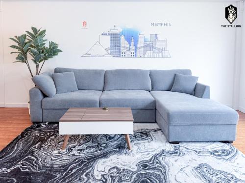 Downtown Memphis Apartamento | The Stallion #204 - Modern Spacious 1BD Loft - Close to Attractions