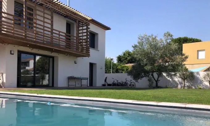 Perols Villa | The standing - Architect's villa with swimming pool!