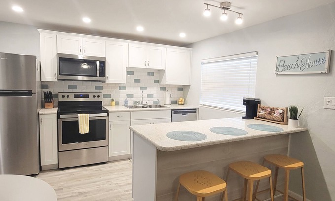 Port Canaveral Condominio | The Stella Marina Condo steps from the ocean!