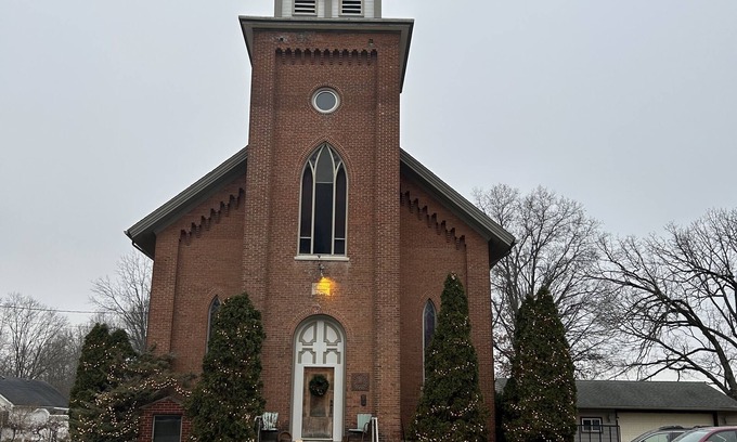 Three Rivers Casa | The Storybook Church. Beautiful vintage brick church built in 1878.