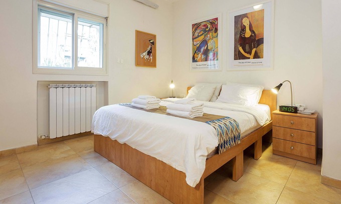 Emek Refaim Apartamento | Elegante Estudio en la Colonia Alemana