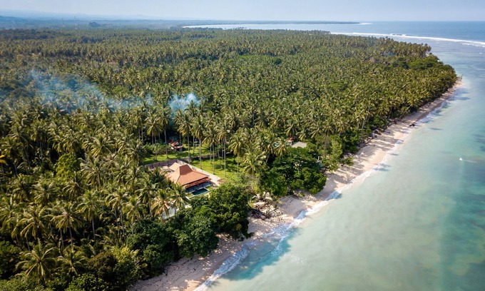 Tanjung Setia Villa | La villa de surf en Ujung Bocur
