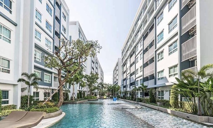 Hua Hin Apartamento | The Trust Huahin Condo Garden View by Dome