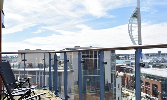 Portsmouth Cabaña | The Two Bedroom Balcony View
