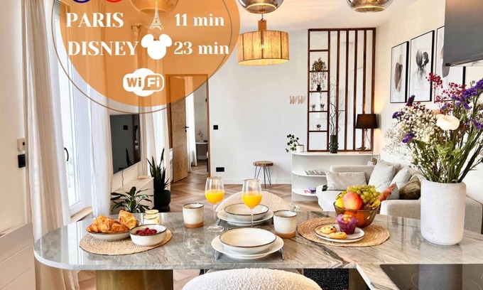 Bry-sur-Marne Apartamento | The Van Gogh Appart 3'RER 11'Paris 23'Disney