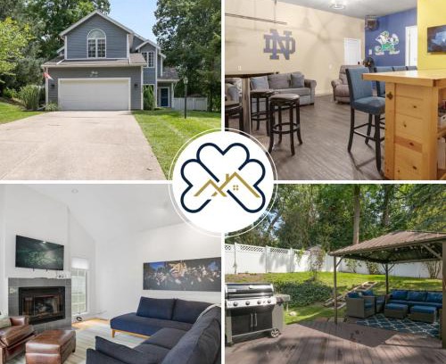 Wooded Estates Casa | The Victory Lounge - 3B 3BA - Close to ND